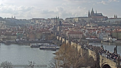 Pražský hrad, Karlův most, Vltava