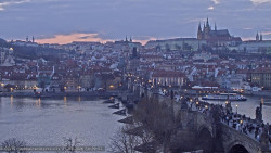 Pražský hrad, Karlův most, Vltava
