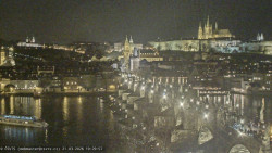 Pražský hrad, Karlův most, Vltava