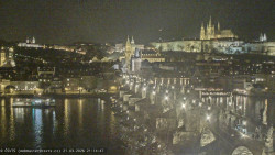 Pražský hrad, Karlův most, Vltava