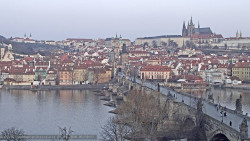 Pražský hrad, Karlův most, Vltava