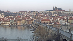 Pražský hrad, Karlův most, Vltava