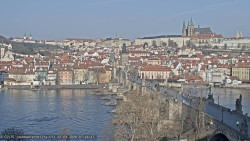 Pražský hrad, Karlův most, Vltava