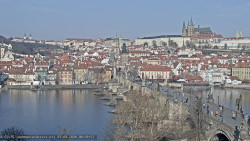 Pražský hrad, Karlův most, Vltava