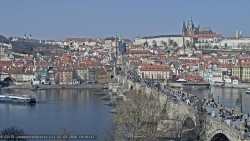 Pražský hrad, Karlův most, Vltava
