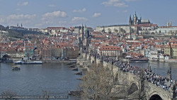 Pražský hrad, Karlův most, Vltava