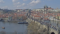 Pražský hrad, Karlův most, Vltava