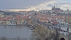 Pražský hrad, Karlův most, Vltava