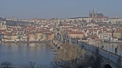 Pražský hrad, Karlův most, Vltava