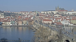 Pražský hrad, Karlův most, Vltava