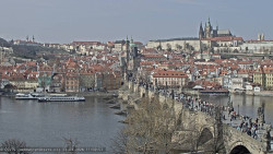 Pražský hrad, Karlův most, Vltava