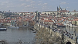 Pražský hrad, Karlův most, Vltava