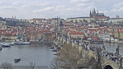 Pražský hrad, Karlův most, Vltava