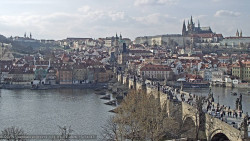 Pražský hrad, Karlův most, Vltava