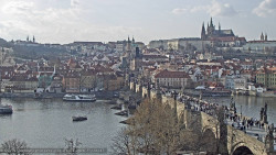 Pražský hrad, Karlův most, Vltava