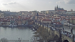 Pražský hrad, Karlův most, Vltava