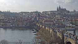Pražský hrad, Karlův most, Vltava