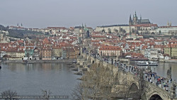 Pražský hrad, Karlův most, Vltava