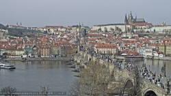 Pražský hrad, Karlův most, Vltava