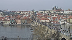 Pražský hrad, Karlův most, Vltava