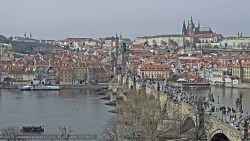 Pražský hrad, Karlův most, Vltava
