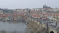 Pražský hrad, Karlův most, Vltava