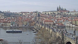 Pražský hrad, Karlův most, Vltava