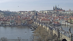 Pražský hrad, Karlův most, Vltava