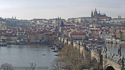 Pražský hrad, Karlův most, Vltava