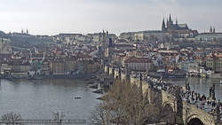 Pražský hrad, Karlův most, Vltava