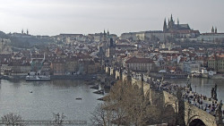Pražský hrad, Karlův most, Vltava