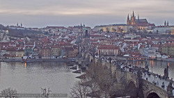 Pražský hrad, Karlův most, Vltava