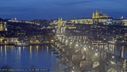 Pražský hrad, Karlův most, Vltava