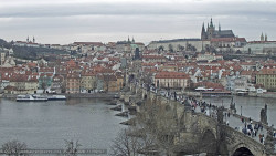 Pražský hrad, Karlův most, Vltava