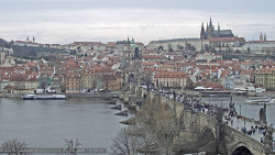 Pražský hrad, Karlův most, Vltava