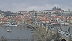 Pražský hrad, Karlův most, Vltava