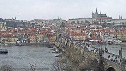Pražský hrad, Karlův most, Vltava