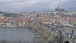 Pražský hrad, Karlův most, Vltava
