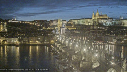 Pražský hrad, Karlův most, Vltava