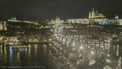 Pražský hrad, Karlův most, Vltava