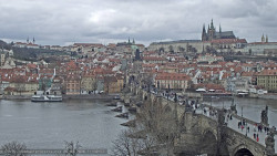 Pražský hrad, Karlův most, Vltava