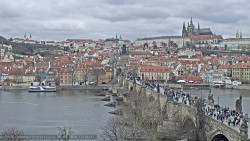 Pražský hrad, Karlův most, Vltava