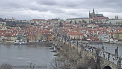 Pražský hrad, Karlův most, Vltava