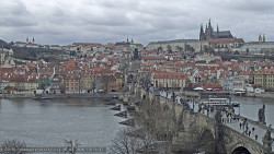 Pražský hrad, Karlův most, Vltava