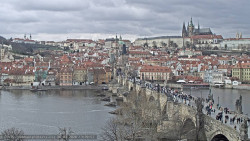 Pražský hrad, Karlův most, Vltava