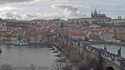 Pražský hrad, Karlův most, Vltava