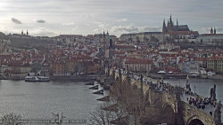 Pražský hrad, Karlův most, Vltava