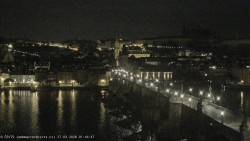 Pražský hrad, Karlův most, Vltava