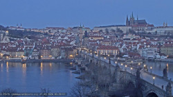 Pražský hrad, Karlův most, Vltava
