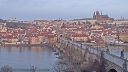 Pražský hrad, Karlův most, Vltava